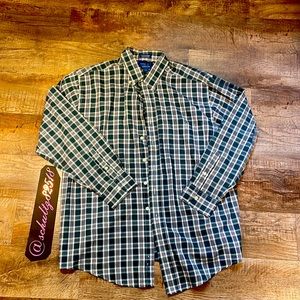 Plaid dress shirt